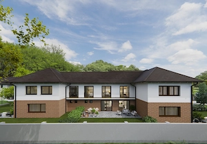 Rómaifürdőn 4 szobás új építésű 145.9 m2-es gyönyörű lakás saját kerttel eladó! - kép 3