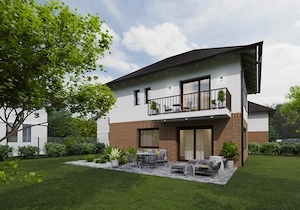 Rómaifürdőn 4 szobás új építésű 132.7 m2-es lakás saját kerttel eladó! - kép 5