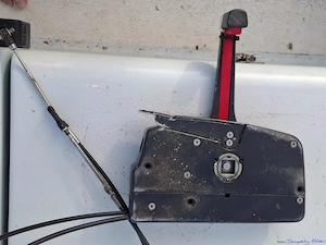 Külmotor, hajómotor távvezérlő, jobb falra, Suzuki NA12S+2db bowden és tartozékok, eladó - kép 3