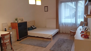 13. kerület Dévai utcai portaszolgálatos újépítésű garázsos garzonlakásom kiadó - kép 6