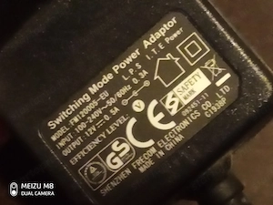 fm120005-eu hálozati adapter 5000ft óbuda 220V-os hálózati adapter 12V 0.5A FM120005-EU bemeneti fes - kép 2