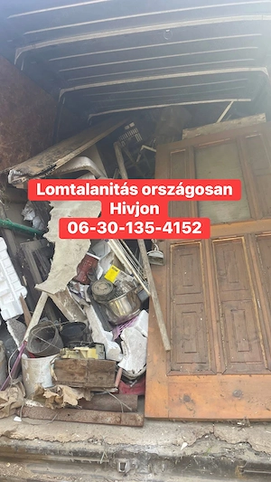 Lomtalanitás ingatlan kiürites országosan - kép 3