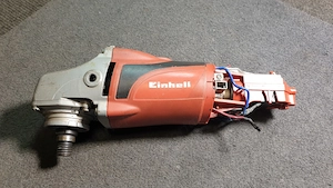 Hibás Einhell TC-AG115 sarokcsiszoló eladó alkatrésznek - kép 6