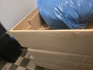 Franciaágy , magas háttámlával - kép 8