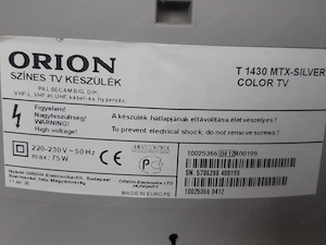 Orion T1430MTX hagyományos kis TV 36cm működő - kép 6