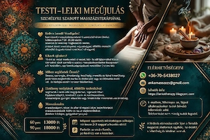 Masszázs (sport, svéd, indiai, relax) kora reggeli órákban és hétvégén is Budapesten (9. ker.)
