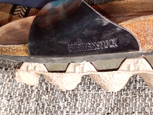 2db Birkenstock Madrid női papucs eur40 fehér és egy fekete 14000ft óbuda személyes átvétel óbudán l - kép 4