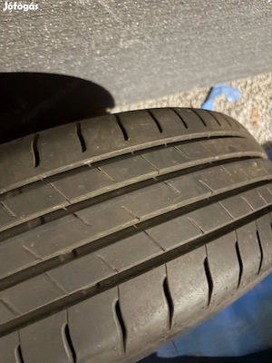 Volkswagen 15 colos felni garnitúra nagyon jó állapotú gumikkal 195 65R15 Falken gumik 2024-es ET 43 - kép 6