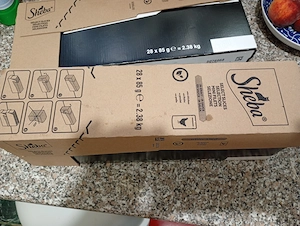 40db Sheba Selection in Sauce nedves macskaeledel 85 gr 150ft db kizárólag halas változatba van   - kép 2