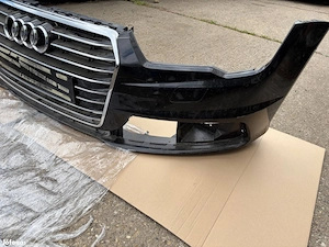 Audi A7 javított első lökhárító héj üresen hűtőmaszk rács nélkül nem kamerás  - kép 3