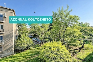 Nagyzuglóban, ősfás parkra néző, csendes, világos, lakás eladó!