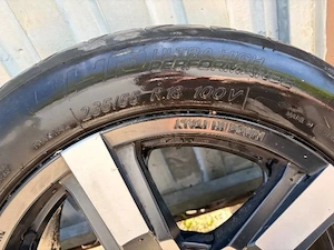 O.Z 258 55 R18 ET 45 8Jx18H2 felni garnitúra UHP ultra high performance 1 szezonos gumik 5x115 - kép 5