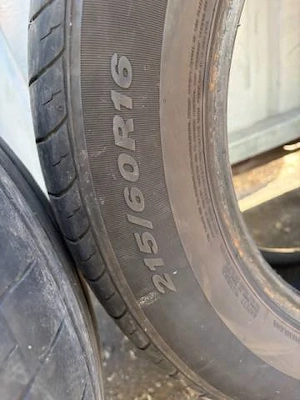 Volkswagen Sharan 4 darab 215 60 R16 garnitúra Nexen Nblue HD Plus minden adat fotózva jó állapotú - kép 5