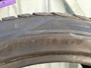BMW 275 40 R20 Gripmax Suregrip 2db gumi jó állapotú adatok  - kép 4