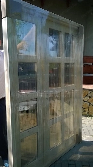 Eladó 139x210cm es Nagy méretű Új! Bejárati ajtó.