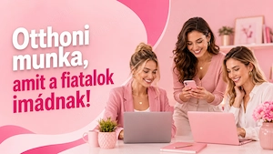 Rugalmas online munka otthonról