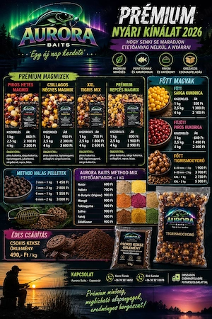 Aurora Baits - etetőanyagok Kaposvárról - kép 2