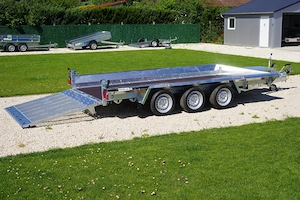 Új SEBAL - Bau 400 gépszállító utánfutó (3500kg) akciósan 2.790.000 Ft - kiszállítási lehetőséggel! - kép 6