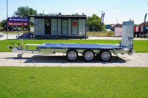 Új SEBAL - Bau 400 gépszállító utánfutó (3500kg) akciósan 2.790.000 Ft - kiszállítási lehetőséggel! - kép 3