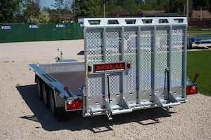 Új SEBAL - Bau 400 gépszállító utánfutó (3500kg) akciósan 2.790.000 Ft - kiszállítási lehetőséggel! - kép 2