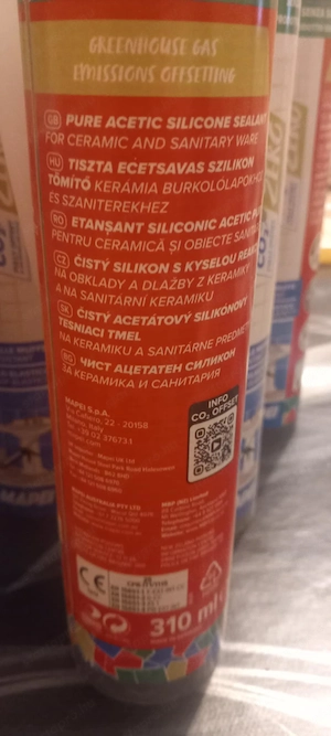 Mapesil ecetsavas szilikonos töm tő  - kép 2