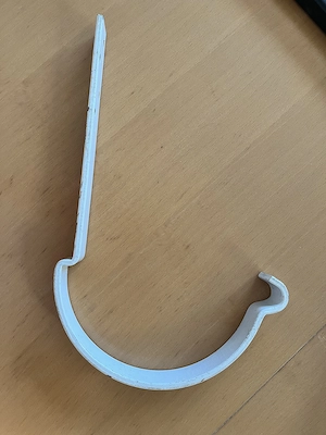 Lindab Csatornatartó Vas 