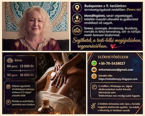 Masszázs (sport, svéd, indiai, relax) kora reggeli órákban és hétvégén is Budapesten (9. ker.)