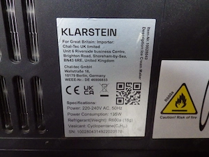 Klarstein fagyigép fagylaltgép.  Siófok  - kép 4