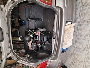 Elektromos scooter, szétszedhető, 4 kerekű - kép 3