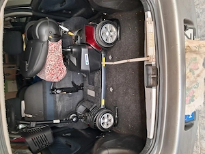 Elektromos scooter, szétszedhető, 4 kerekű - kép 4