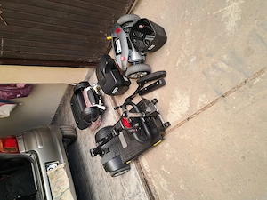 Elektromos scooter, szétszedhető, 4 kerekű - kép 2