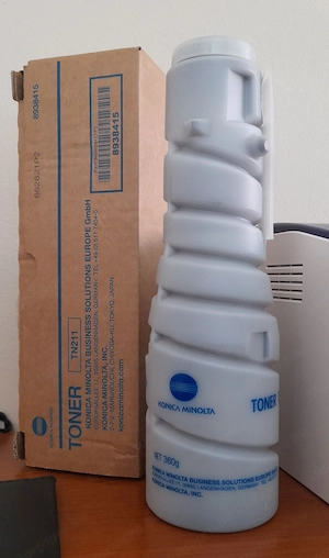 Konica Minolta TN211 eredeti fénymásoló toner, 8938415, fekete, TN-211 = 16.500.-Ft