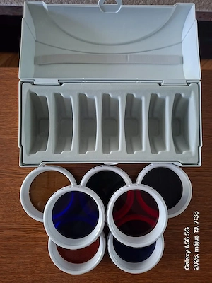Bioptron Pro 1 lámpához színterápia, 7 szín - kép 2