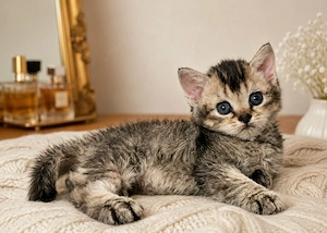 Eladó Selkirk Rex göndör szőrű cica baba - kép 2