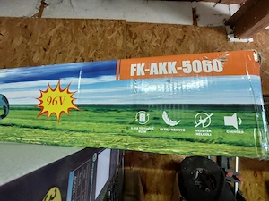 Flinke FK-AKK-5060 Dupla Akkus Teleszkópos szár-förész tárcsa-töltő-kesztyű-damilfej-szerszámok-heve - kép 2