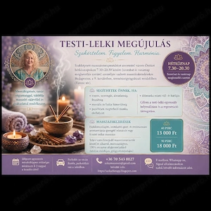 Izomlazító masszázs, relaxációs stresszoldó és ayurvedikus masszázs Budapesten (9. ker.)