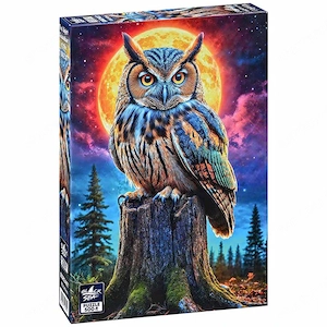Black Sea Premium puzzle Az erdő éjjeli őrzője   500 darab