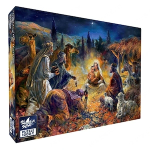Black Sea Premium puzzle A háromkirályok imádása   1000 darab