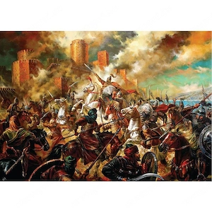 Black Sea Premium puzzle Tervel kán legyőzi az arabokat   1000 darab - kép 3