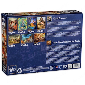 Black Sea Premium puzzle Tervel kán legyőzi az arabokat   1000 darab - kép 2