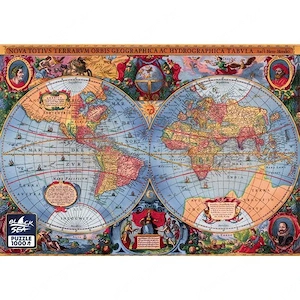 Black Sea puzzle A világ antik térképe 1630   1000 darab