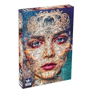 Black Sea puzzle Csipkeportré   500 darab