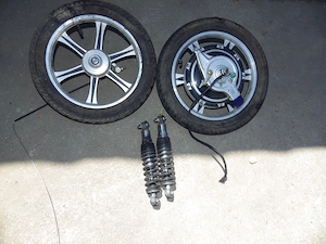 Elektromos moped motor kerékpár kerekek  Siófok - kép 3