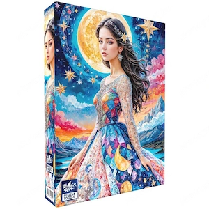 Black Sea puzzle Holdfény   1000 darab