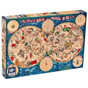 Black Sea puzzle Éggömb-térkép 1670, Frederik de Wit   500 darab