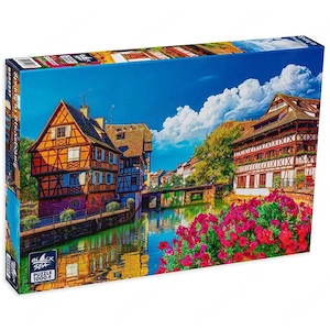 Black Sea puzzle Tavasz Strasbourgban   1000 darab