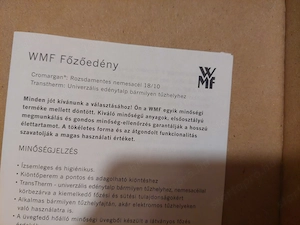 Teljesen ÚJ WMF főzőedény eladó - kép 2
