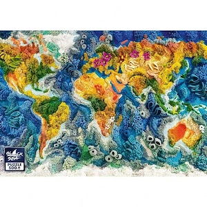 Black Sea puzzle Fonalak világa   500 darab - kép 2