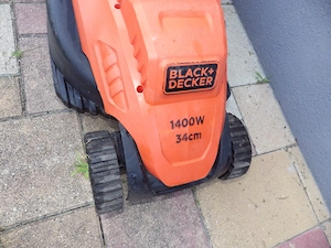 Black & Decker 34cm fűnyíró 1400W  Siófok  - kép 4