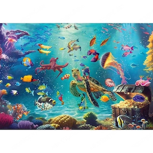 Roden puzzle A tengerfenék titkai   1000 darab
